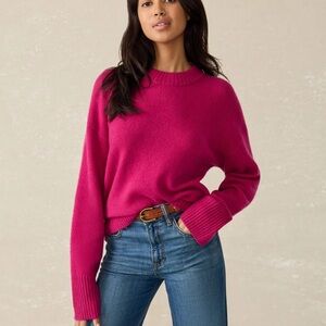 Pinkish Red Women's Sweater